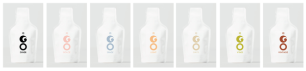 GO POCKET, a sake specially designed for outdoor use.