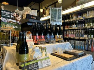 ぽんしゅ館新潟驛店にて展開する津南醸造の試飲会でのブースのイメージ